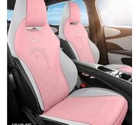 ZhangJW Juego Completo de Fundas de Asiento de Coche para BYD Dolphin EV 2023-2025 para 5 Asientos, Delanteros y Traseros, Piel de Primera Calidad