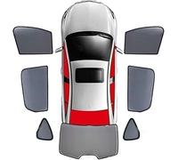 ZhangJW Parasol de Ventana Lateral para VW Golf MK7 Variant 2013-2018,Succión Magnética,Doble Malla,A Prueba de Polvo,Protección UV