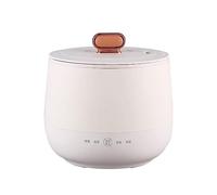 ZHANGMIN Olla Arrocera Pequeña, Mini Arrocera Eléctrica De 1,8 L con Olla Antiadherente For 1-2 Personas, 4 Funciones De Multicocina For Hacer Arroz, Sopa, Avena, Pastel (Color : Wei)