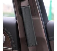 zhangning 2 Pieces Car Seat Belt Pads El cinturón de Seguridad está Fabricado en Piel de Microfibra Resistente al Desgaste. Apto para Audi A6 Avant 2012-2018 Modelos