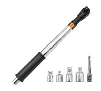 Zhangpu 1/2in 2 en 1 Extensión de Extensión de Compensación Automática Manual Extensor de Trinquete de Impacto con 5 Adaptador