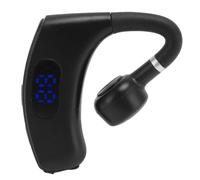 Zhangpu Auricular Bluetooth con Reducción de Ruido, Tiempo de Espera Largo, Auricular Inalámbrico de 180 Grados para Actividades Al Aire Libre, Material ABS para PC (Negro)
