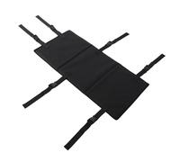 Zhangpu Barandilla de Escalera para Literas para Niños, Cerradura Impermeable para Evitar Escalada, Cubierta de Escalera Plegable para Literas para Niños, Color Negro para Patio de Juegos