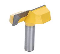Zhangpu Broca de Enrutador 1/2 Pulgada de 57 mm de Diámetro Herramienta de Limpieza de Fondo para Trabajar la Carpintería