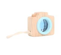 Zhangpu Cámara única Estilo Abeja Ojo Prisma Lente Juguete Aprendizaje Juego Imaginación para Niños (Azul)