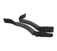 Zhangpu de Asiento Trasero de Coche, de Seguridad de Nailon Firme para Wrangler y Wrangler Unlimited JK 2007-2018, Negro, 2 Piezas para Fácil Acceso Al Vehículo