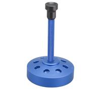 Zhangpu Herramienta Prensatelas de Ajuste de Manecillas de Reloj, Práctico y Seguro Portaagujas Manual para Relojeros, 8 Puntas de Metal para Reparación de Relojes, Herramienta Profesional de (Azul)