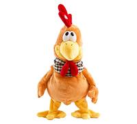 Zhangpu Juguete Musical de Pollo Graznido, Divertido Gallo Cantor para Todas Las Edades, Juguete de Peluche de 15 Pulgadas, Eléctrico de Peluche para Fiestas, Hoteles, Jardines de Infancia