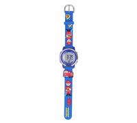 Zhangpu Reloj Deportivo Digital Impermeable para Niños con Bonito Diseño de Dibujos Animados en 3D para Organizar Horarios, para Niños y Niñas, Correa de Acero Inoxidable para Mayor Comodidad, para