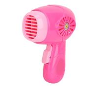 Zhangpu Secador de Pelo de Juguete Pequeño Secador de Pelo Rosa de Electrónico Realista Juego de Simulación Accesorios de Casa de Muñecas Muñeca Belleza para Niños Pequeños