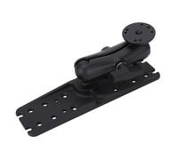 Zhangpu Soporte Electrónico Marino Universal de Alta Resistencia para Buscador de Peces de Bola de 1,5 "para Kayak de Barco, Material de Aleación de Aluminio