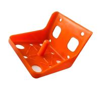 Zhangpu Soporte para Bloque de Sal para Ganado, Bandeja de Alimentación Duradera para Ganado, Ovejas, Cabras, Diseño Engrosado para Caja de Ladrillos de Sal, Ideal para Pastos, Granjas, 6,69 X 6,50