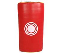 Zhangpu Taekwondo Block Target Almohadilla de Boxeo de Espuma Duradera para Entrenamiento de Boxeo, Adultos y Niños, Cuero de PU, 17.7x9.4x2.8in (Rojo Amarillo)