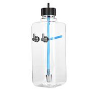 Zhangpu Tanque de Combustible RC de Alta Resistencia para Avión RC Mecanizado CNC Tapa de Combustible de Metal para Adultos/Expertos Plástico Transparente (500 ml (para Aviones de 50-70 CC))