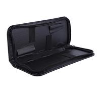 Zhangpu Tijeras de Peluquero Profesional Bolsa de Herramientas Estilista Tijeras de Peluquero Pinza para el Pelo Peine Estuche de Almacenamiento - Cuero PU Negro