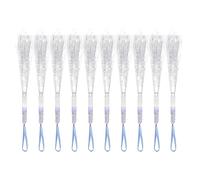 Zhangpu Varitas Luminosas con Luz LED, 120 Piezas, Varillas Intermitentes Iluminadas, Alimentadas por Batería, Varillas de Luz de Fibra óptica Blanca, Recuerdos de Fiesta