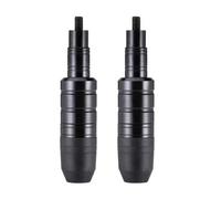 zhangqin 2 Piezas Topes Anticaída Moto para Kawasaki ER-6n 2006-2024, Deslizadores Marco, Aluminio T6 Resistente, Protección Motor y Piernas, Protector Choque, Accesorios Moto,Black