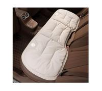 zhangqin Fundas Asientos Coche para MG ZS EV 2019-2025, Cojín Asiento Delantero y Trasero, Protector de Asiento Coche, Accesorios Interior Transpirable Cómodo,White-Back Row