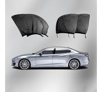 zhangqin Parasol Coche Lateral para Dacia Duster 2013-2023 2024 2025,Parasol de Coche Cortinas Coche Trasero Sombrilla,Parasol Ventana Coche Fácil Instalación Parasoles Coche Laterales