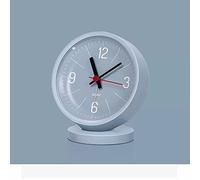 zhangrui1888 Despertador Reloj Despertador for niños con luz de Fondo, Funciona Pilas, Campana Fuerte for Personas Que Duermen Mucho/Adultos, decoración del hogar Despertador Digital(Blue)