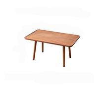 zhangrui1888 Mesa Auxiliar de sofá Pequeña Mesa Auxiliar de sofá, Centro Cuadrada Madera Maciza Que se Puede Utilizar como mesita Noche, y Escritorio pequeño Mesita de Noche(Medio)