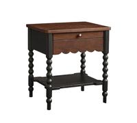 zhangrui1888 Mesita de Noche Mesita de Noche Estilo Vintage for dormitorios pequeños y Almacenamiento en el hogar Armario de Noche