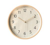 zhangrui1888 Reloj de Pared Reloj de Pared rústico Madera, silencioso, a Pilas, decoración versátil for el hogar Decoración Moderna(12 Inches)