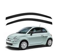 ZHANGTAOX Coches Deflectores Antilluvia para FIAT 500 MK1 2007-2019+ (2PCS), Derivabrisas de Viento Ventana Lluvia Antilluvia