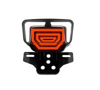 ZHANGTONG Luz trasera de motocicleta con luces freno estroboscópicas integradas función respiración escaneo dinámico reemplazo para TMX125/155 para CG125 LED Moto Traseras Luces Freno