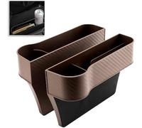 zhangttt Relleno para la Costura del Asiento, Ideal para 2018 2019 2020 VW VW Atlas: Ajuste, Guarda Objetos y Ahorra Espacio.,Brown/C