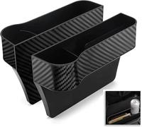 zhangttt Relleno para la Costura del Asiento, Ideal para Ford Focus 2018-2023: Ajuste, Guarda Objetos y Ahorra Espacio.,Black/A