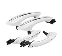 ZHANGWENLING derecho Maneta Puerta Juego manijas puerta sin llave para Serie 5 7 para F07 F10 F11 F12 F13 F01 F02 4 Uds Exterior blanco 51217231931(4PCS Door Handle)