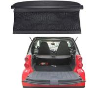 ZhangXD Estantería Trasera Retráctil para Smart 451 Fortwo 2007 2008 2009 2010 2011 2012 2013 2014, Fundas para Maletero de cocheTrunk Estante Privacidad Cargo Protectora