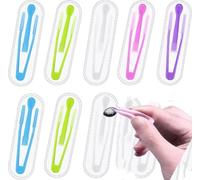 ZhangyiHot Juego de 5 estuches coloridos para quitar e insertar lentes de contacto, aplicador de contacto con punta suave, adecuado para usuarios de lentes de contacto, herramientas prácticas para el