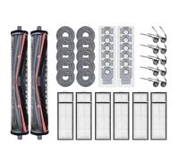 zhangzhe Compatible con aspiradora Bolsa de Tela filtrante Cepillo Lateral Principal Saros Z70(Pack 46pc)