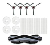 zhangzhe Filtro Hape de Caja Polvo Cepillo Principal Lateral for aspiradora Robot autolimpiante(N9102023)