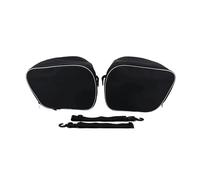 ZHANGZHENGYAO Bolsa Equipaje Motocicleta para GSX para S1000GX para GSXS1000GX GSX-S1000 GX 2024-2025 Bolsa Lona con Forro Caja Lateral Interna Accesorios Motocicleta(BLACK1)