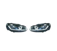ZHANGZHENGYAO Faro Principal Para VW Para Golf 6 Para Mk6 2009-2012 Faros Delanteros LED Proyector(TSI Sliver)