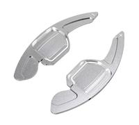 ZHANGZHENGYAO Paletas de cambio del volante Para Seat Para Leon Para ST Para 5F Para FR Para Cupra Para Ateca Para Ibiza Para 6P Para Arona Para Tarraco Paleta Cambio Volante Coche(Plata)