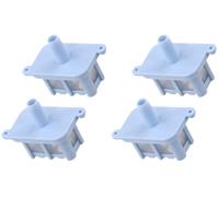 Zhanhai 2/4 filtros de entrada de tanque de agua limpia de repuesto para Roborock para Qrevo Edge para Q Revo Series para Qrevo Curv Robot Vacuum Base Station (4 piezas)