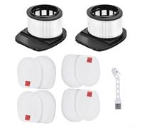 Zhanhai 2 filtros Hepa, 4 filtros de espuma y fieltro compatibles con Shark IZ400 IZ420 IZ400UK accesorios de repuesto para aspiradora inalámbrica