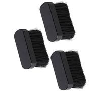 Zhanhai 3/6 cepillos para estufa de chimenea, cabezal de cepillo redondo con mango de madera para limpieza del hogar y chimenea (3 piezas)