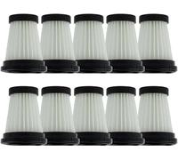 Zhanhai 4/10 filtros HEPA para aspiradora de mano inalámbrica Moosoo K12 K12 Pro K13 para Genius Invictus One 1.0 X7/2.0, accesorios de repuesto (10 unidades)