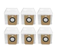 Zhanhai 6/10 bolsas de polvo para aspiradora Dreame D9 Plus, accesorios de repuesto para aspiradora robot Dreame D9 Plus, bolsas de aspiradora de gran capacidad (6 unidades)