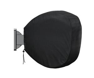 Zhanhai Funda de Tela Oxford 420D Negra para Carrete de Manguera de Jardín, Resistente a la Intemperie para Protección, para la mayoría de los Carretes de Manguera Retráctiles Montados en Pared, 55