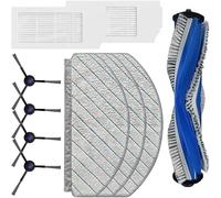 Zhanhai Kit de 10 paños de repuesto para cepillo lateral principal para Deebot N20/N20 Plus/N20 para aspiradoras robot Pro Plus, 1 cepillo de rodillo principal, 2 filtros HEPA, 3 paños de fregona, 4