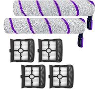 Zhanhai Kit de cepillo de rodillo de filtros HEPA de repuesto para accesorios de aspiradora XClean 10 en húmedo y seco (B)