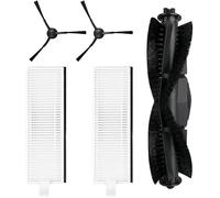 Zhanhai Kit de filtros de cepillo de rodillo de cepillo lateral para Laresar Evol 3, accesorios de repuesto para robot aspirador Laresar Evol 3 (5 unidades)