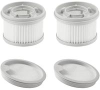 Zhanhai Kit de filtros HEPA para aspiradoras Xiaomi G20/G20 Max, accesorios de repuesto, filtros de vacío lavables y reutilizables, 2 prefiltros HEPA, 2 filtros de poste
