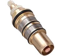 Zhanhai - Núcleo de válvula termostática, cartucho termostático de latón, kit de reparación de repuesto para accesorios de mezclador de ducha, barra de válvula de mezclador de ducha, compatible con